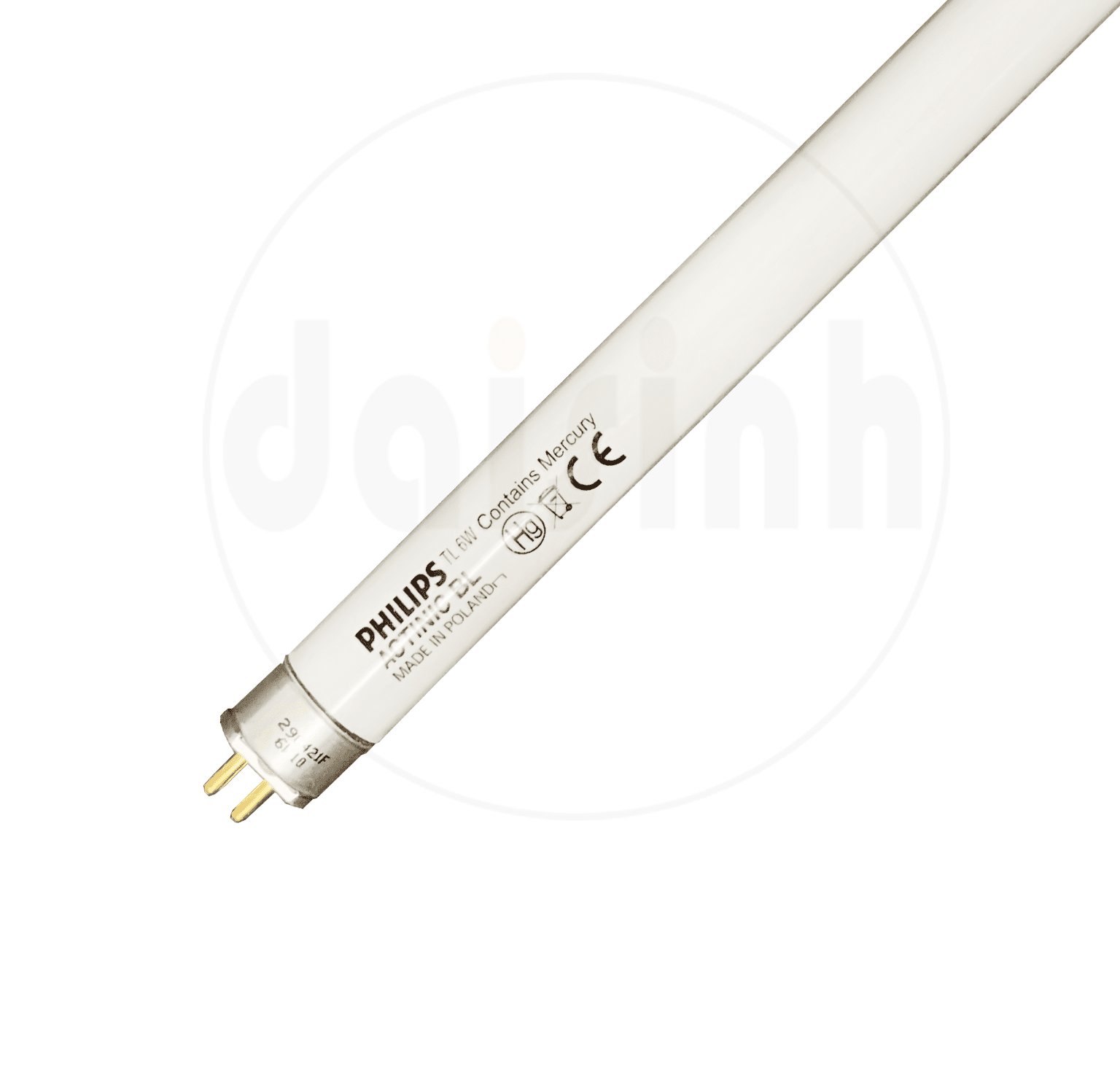 Bóng đèn UVA Philips 6W thay thế cho thiết bị phù hợp – ảnh nguồn Đại Sinh